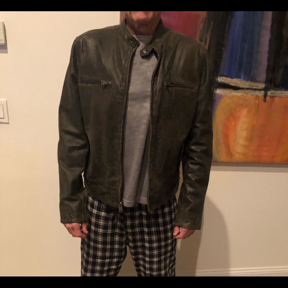 Men’s leather jacket